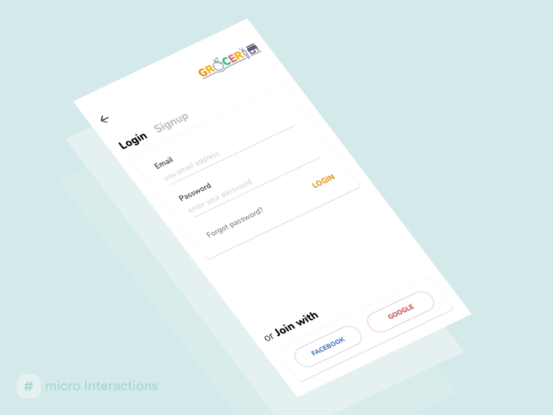 Signup